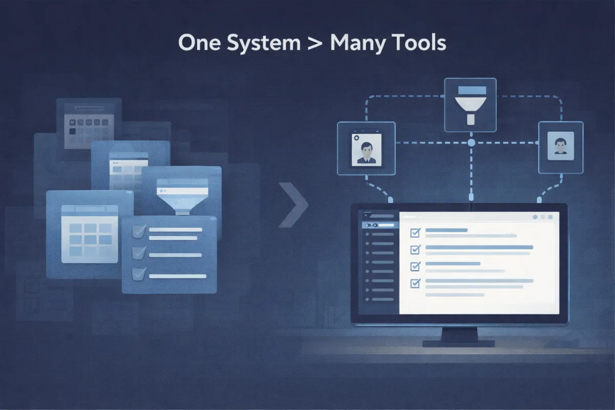 One system many tools concept