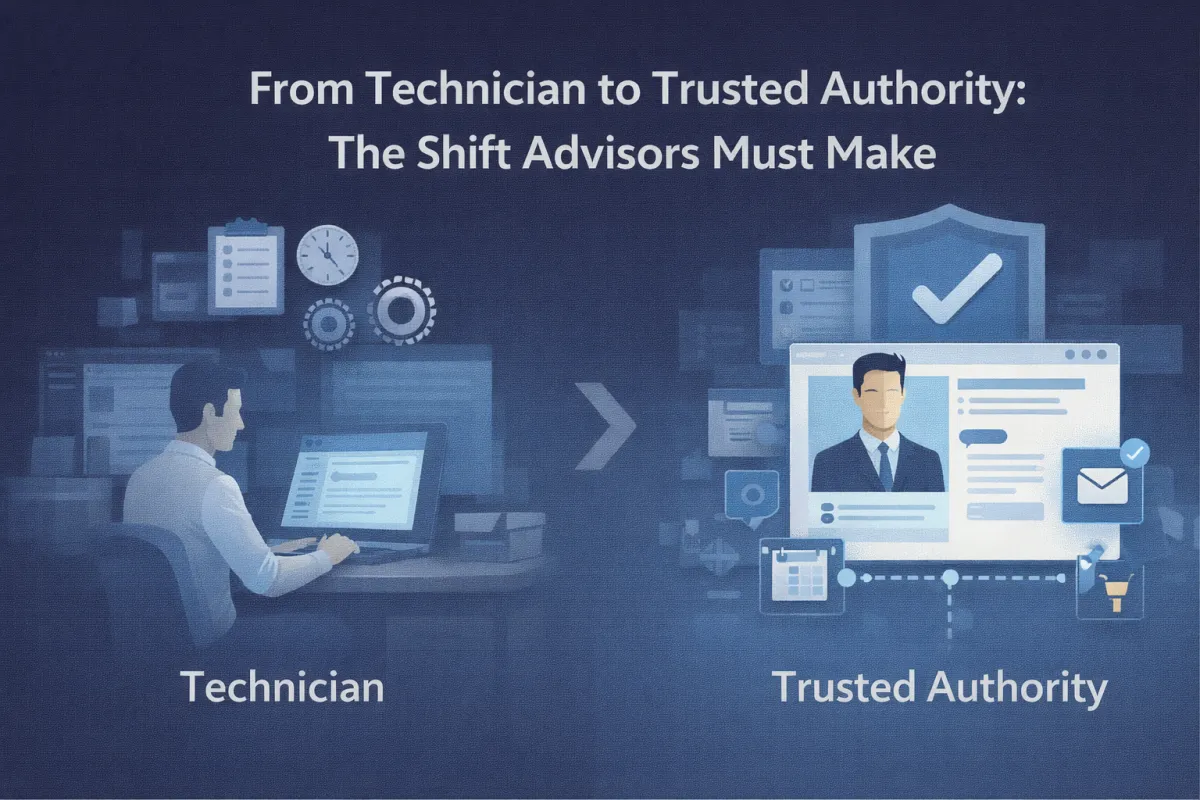 Technician to trusted authority transformation