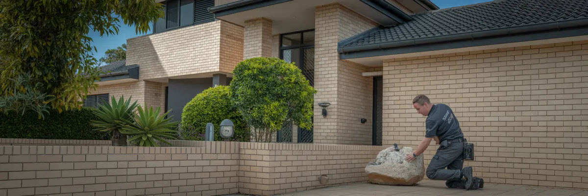 Hidden CCTV camera installation for home