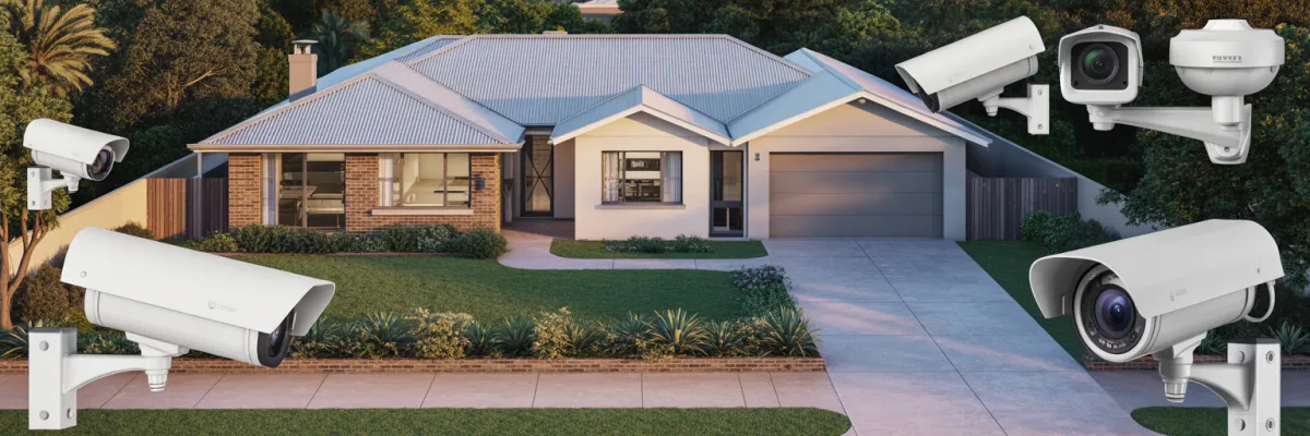 front yard security camera setup