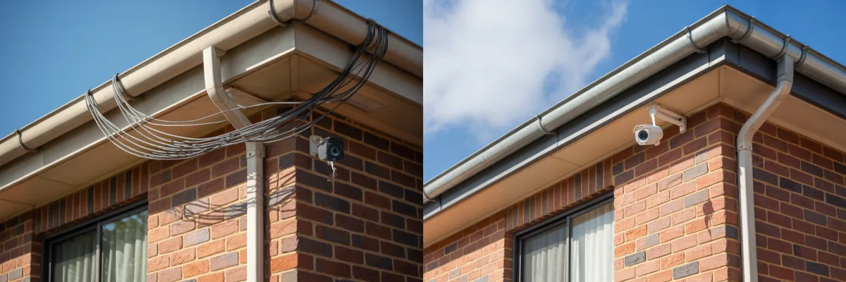 tamper-proof camera installation residential