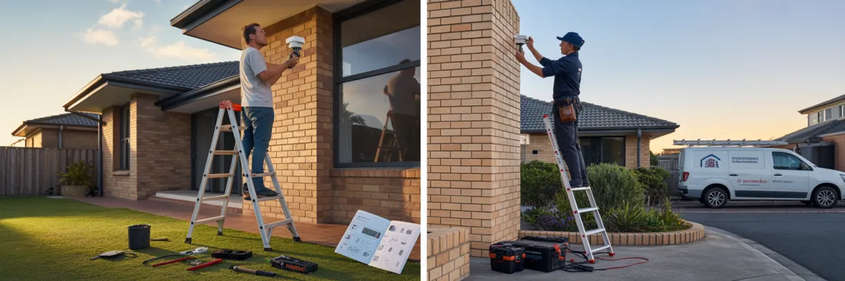 professional vs DIY camera install