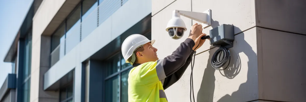 Commercial Outdoor Camera Installation: Weatherproof Guide