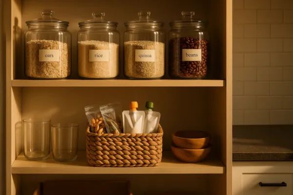  One‑Hour Pantry Reset + Smarter Snack Framework for School Days