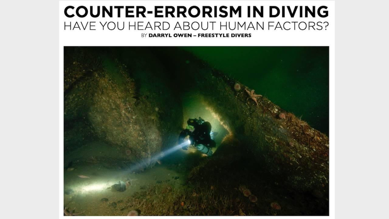 Counter-errorism in Diving: Applying Human Factors Training to Recreational Diving