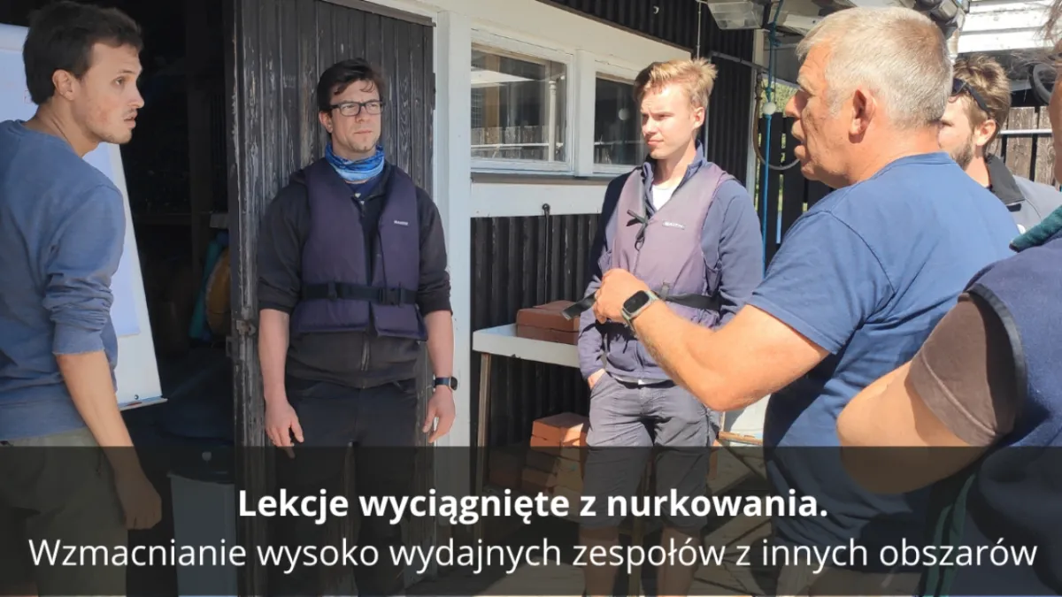 Jak lekcje z nurkowania mogą wzmocnić wysoką wydajność naszych zespołów w innych obszarach