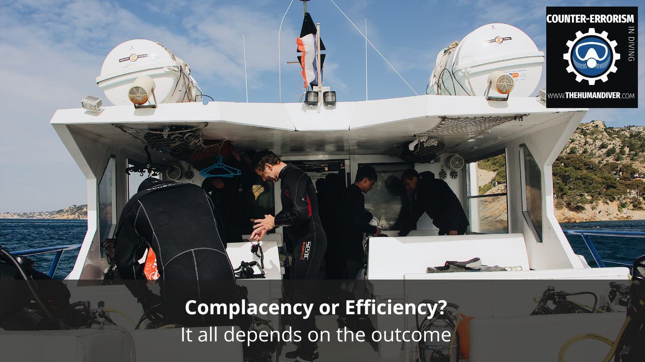 Complacency and Efficiency