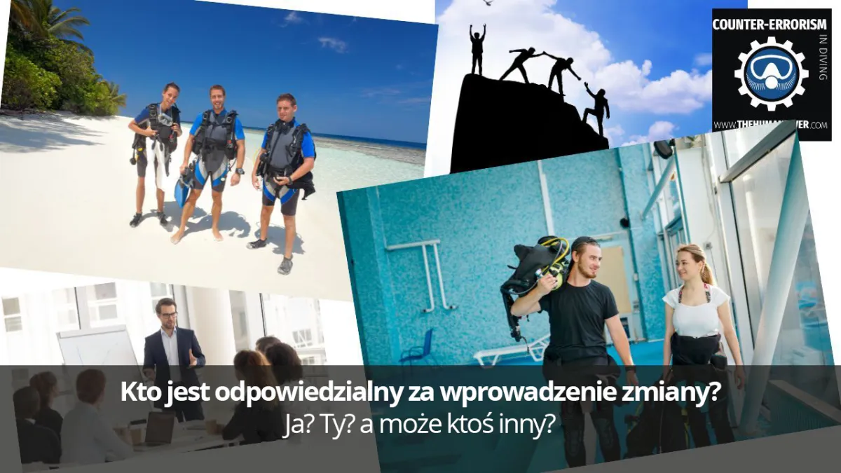 Kto jest odpowiedzialny za wprowadzanie zmiany?