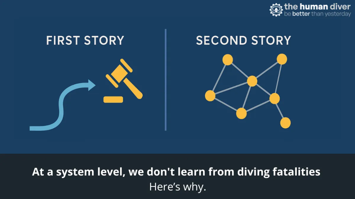 At a system level, we don't learn from diving fatalities, and here's why