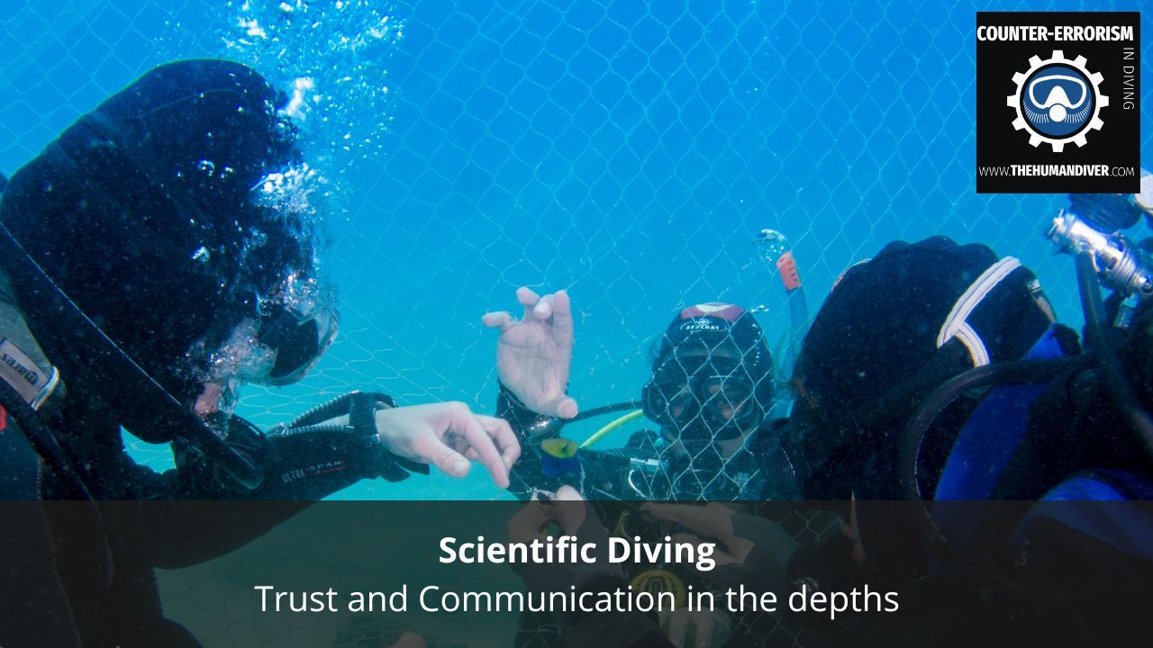 Scientific Diving: Trust and Communication in the depths