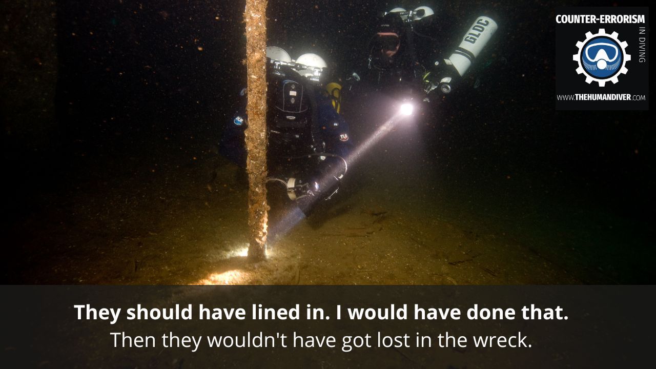 They should have lined in. I would have done that.