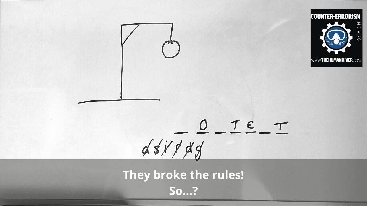 They broke the rules! So...?