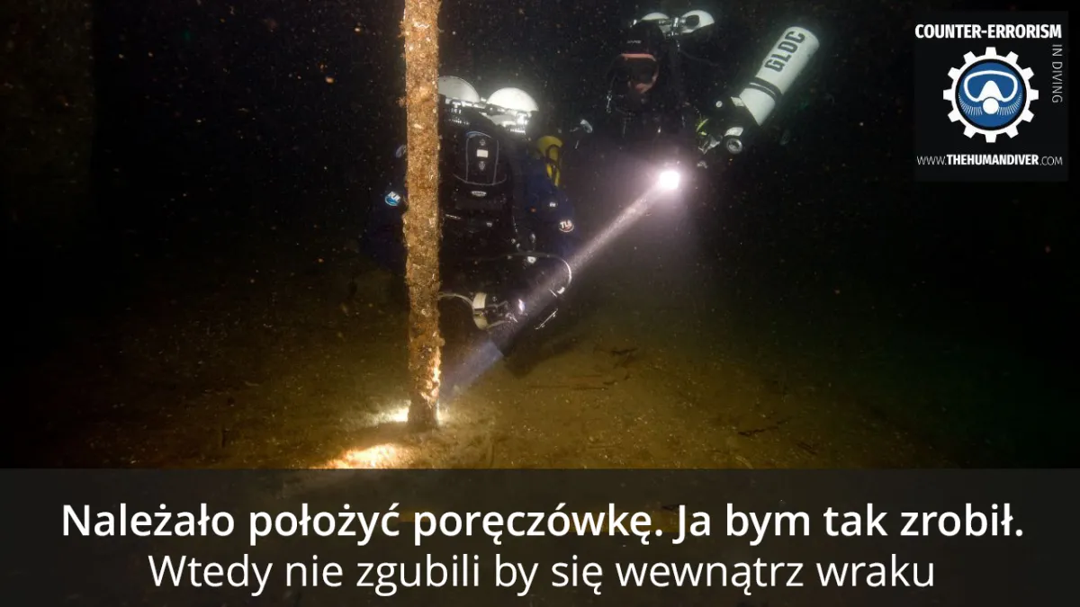 Należało położyć poręczówkę. Ja bym tak zrobił
