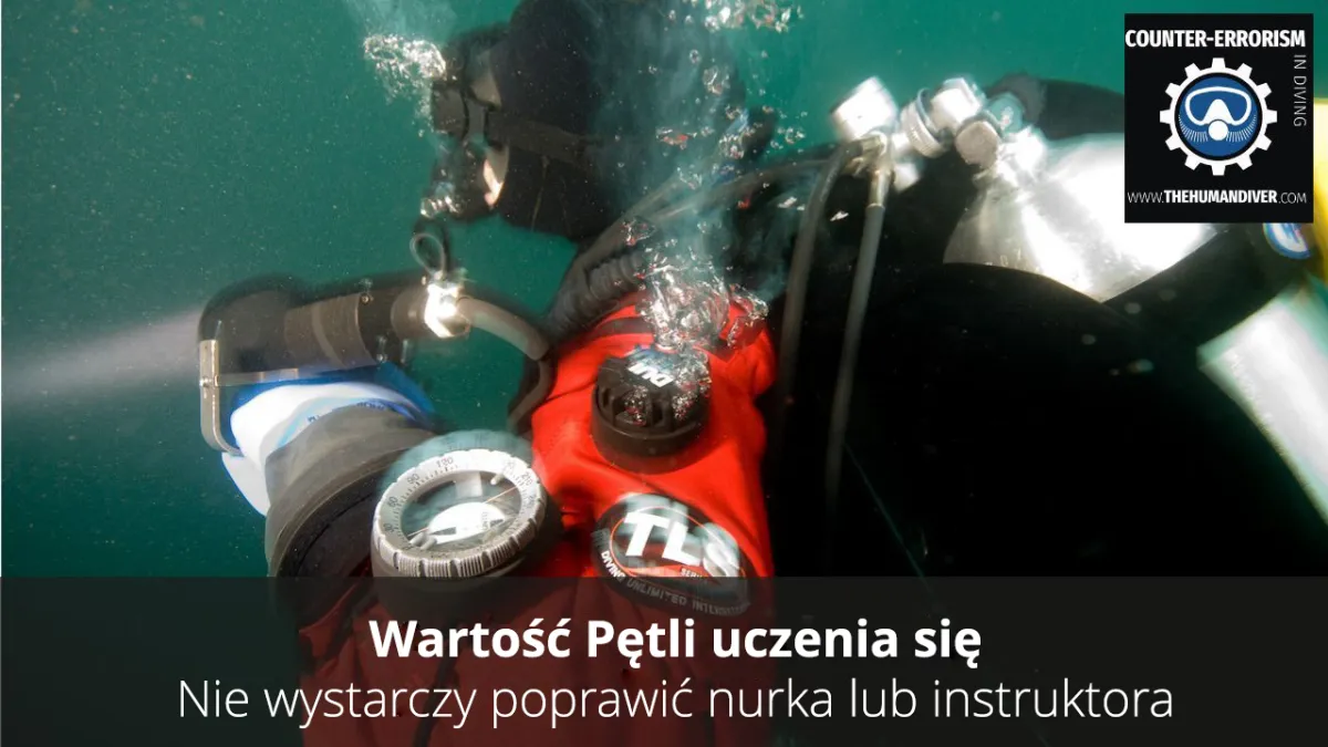 Wartość Pętli uczenia się: Nie wystarczy poprawić nurka lub instruktora