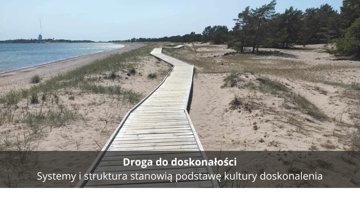  Droga do doskonałości: Systemy i struktura stanowią podstawę kultury doskonalenia