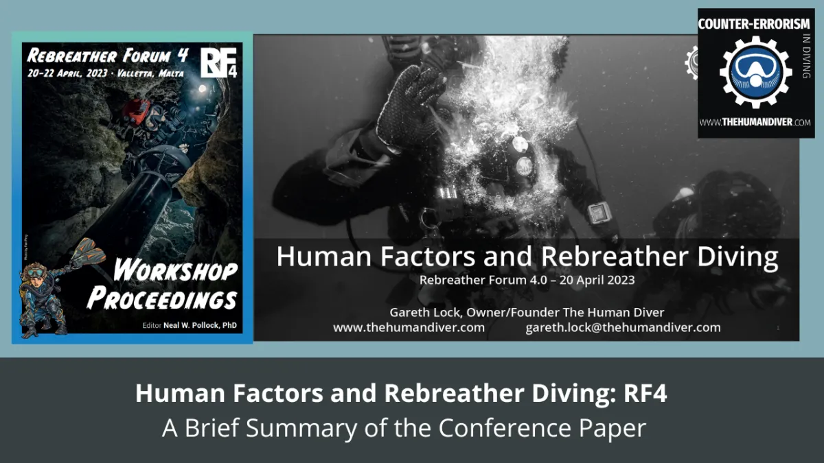 Summary of RF4 Paper: Human Factors in Rebreather Diving