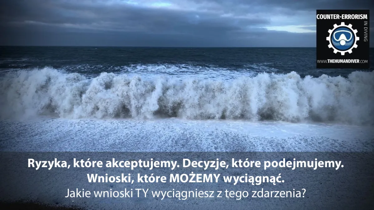 Ryzyka, które akceptujemy. Decyzje, które podejmujemy. Wnioski, które MOŻEMY wyciągnąć.