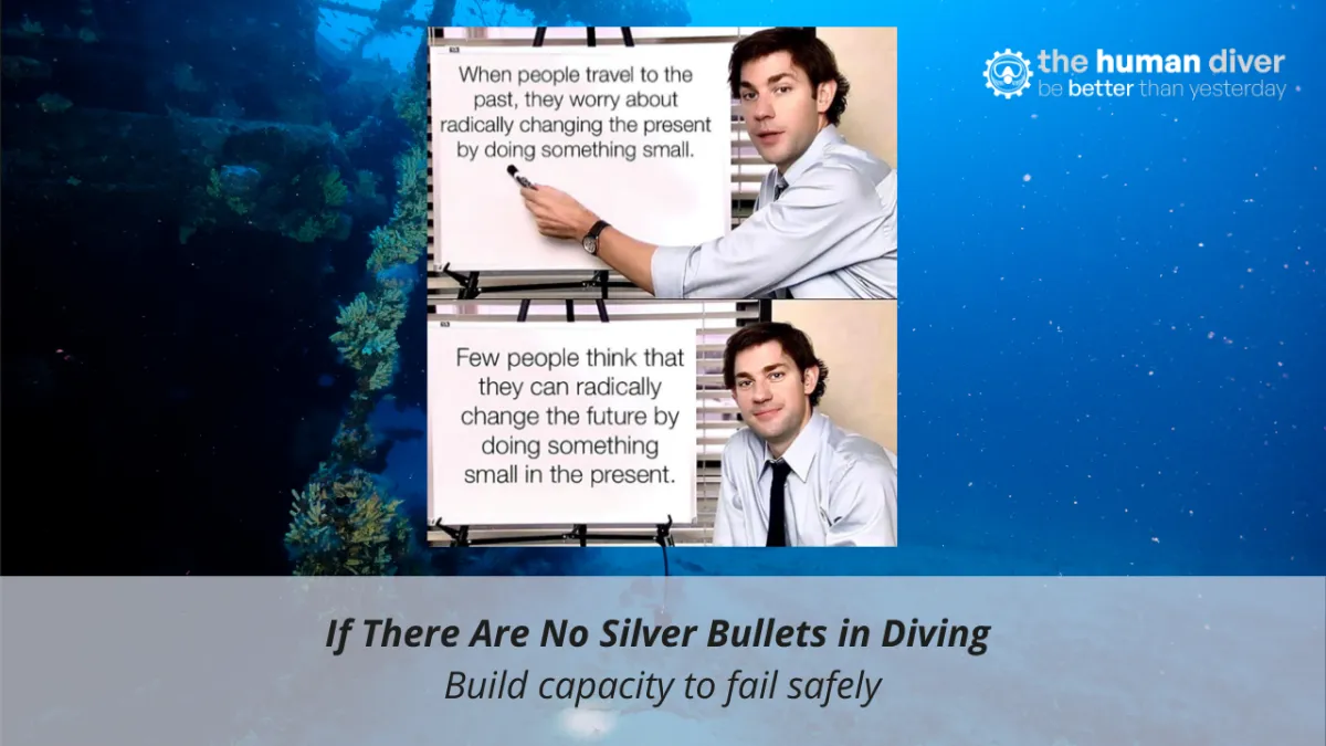 If there are no silver bullets, build capacity to fail safely
