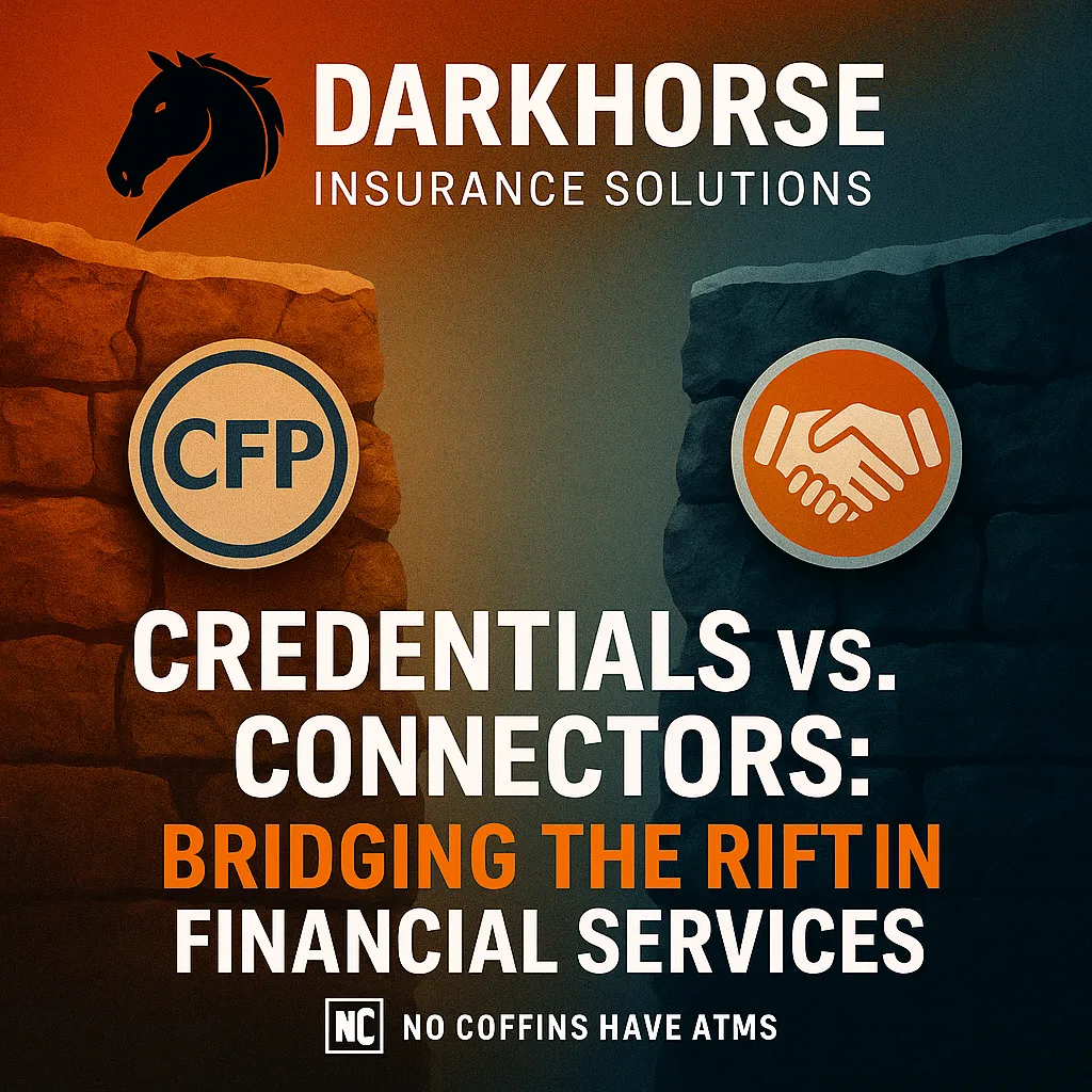 Credentials vs. Connectors: Bridging the Rift in Financial Services ✍️
