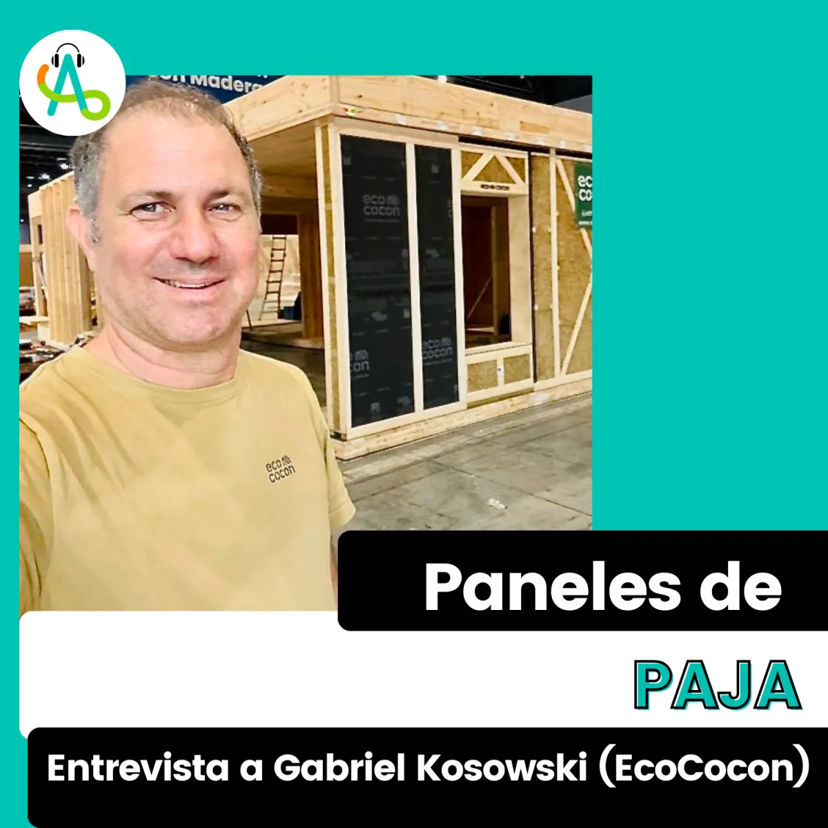 Paneles de paja. EcoCocon