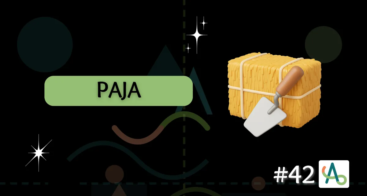 Materiales descarbonizados: Paja