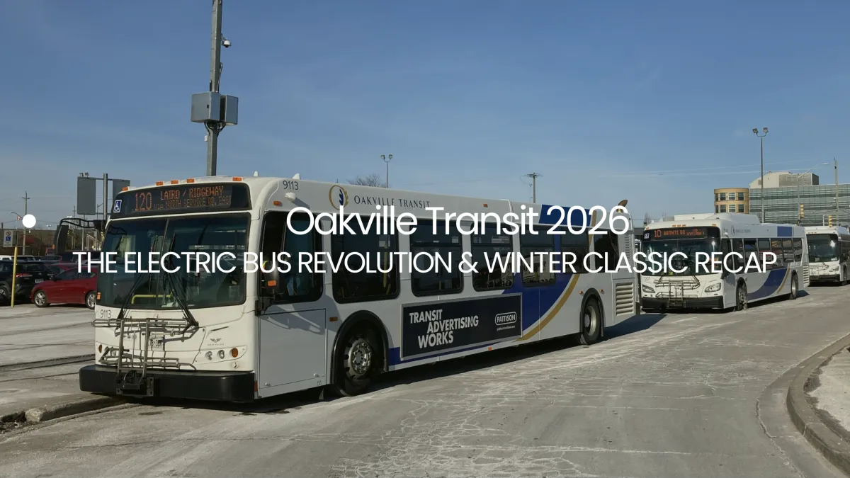 Oakville Transit 2026: The Electric Bus Revolution & Winter Classic Recap