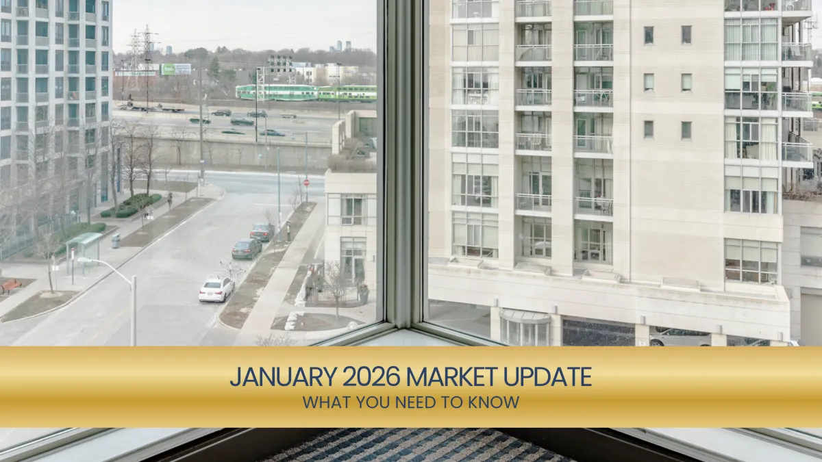GTA Real Estate Market Update Jan 2026 | Prices & Inventory