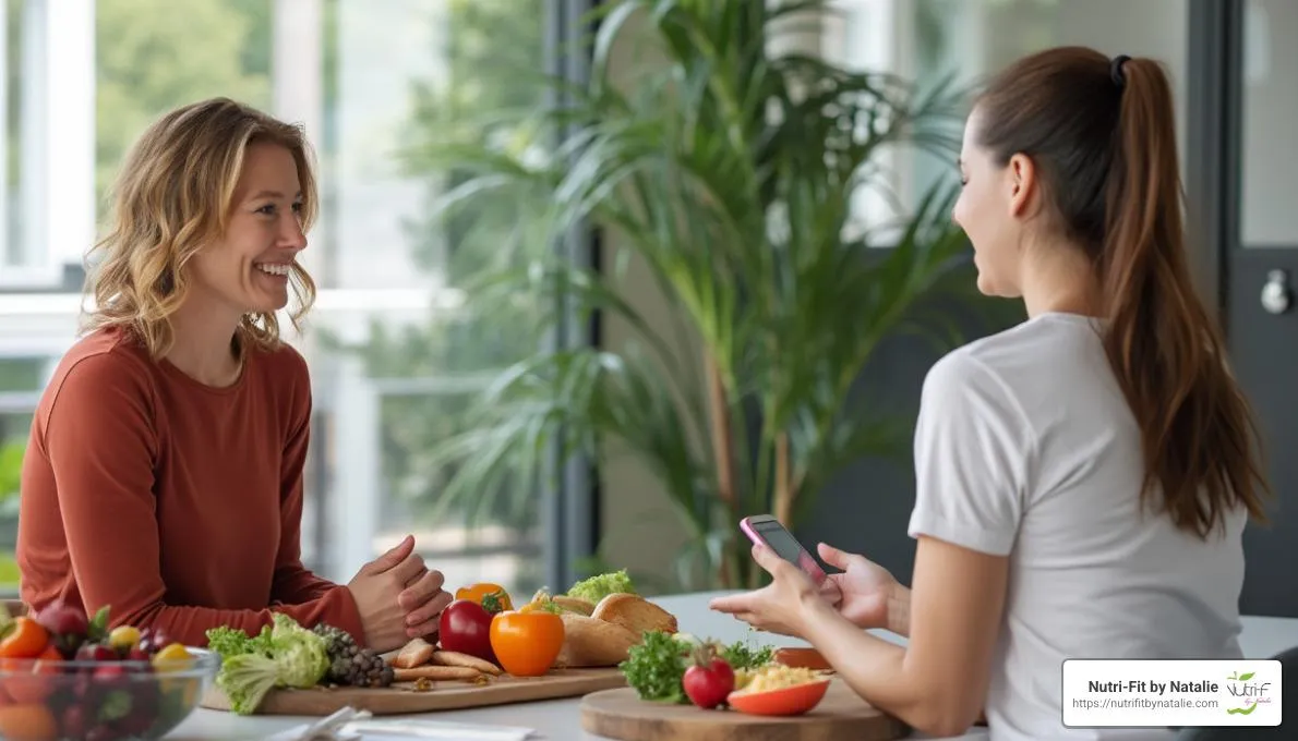 nutrition coaching session - certified nutrition coach nasm