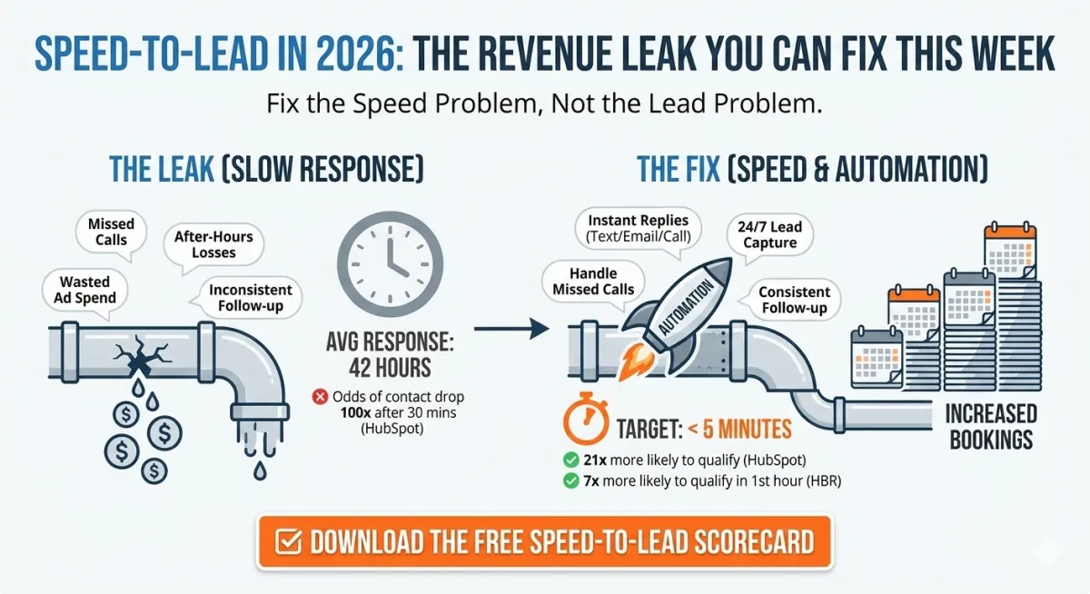 Speed-to-Lead in 2026: The Revenue Leak You Can Fix This Week
