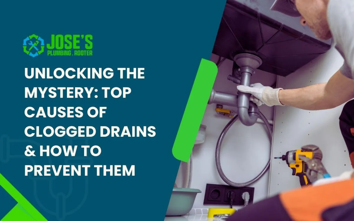 Grease build-up inside a kitchen drain causing a clog