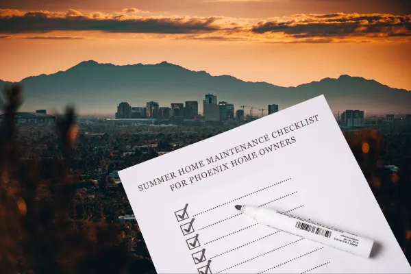 Summer Home Maintenance Checklist for Phoenix Homeowners: Beat the Heat and Save Energy