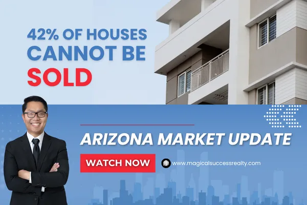 Arizona Market Update - August 4th 2025: 42% of House cannot be SOLD
