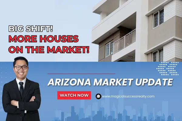 Big shift this week: More houses on the market!  - Arizona Housing Market Update