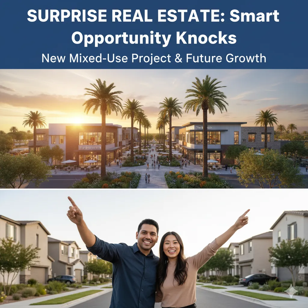 Why the Big New Mixed-Use Development in Surprise, Arizona Means Smart Opportunity for Homebuyers