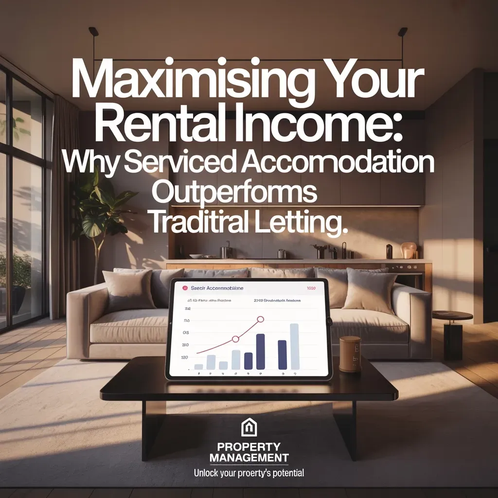 Maximising Your Rental Income: Why Serviced Accommodation Outperforms Traditional Letting