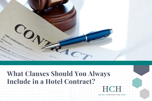 3 Hotel Contract Clauses Every Event Planner Should Never Skip