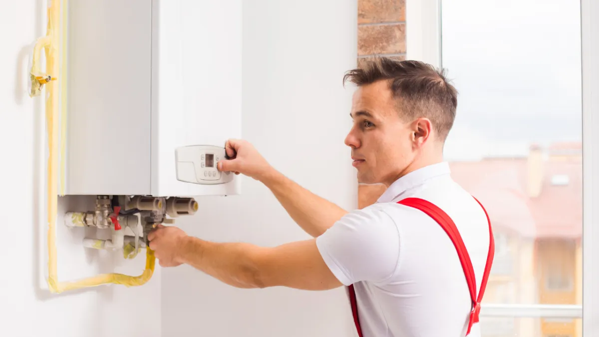 plumber boiler