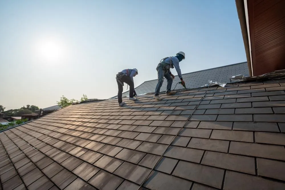 professional roof installation