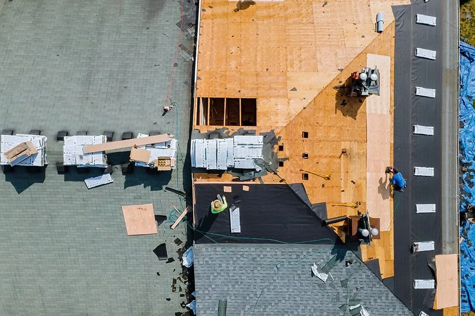 installing a new roof
