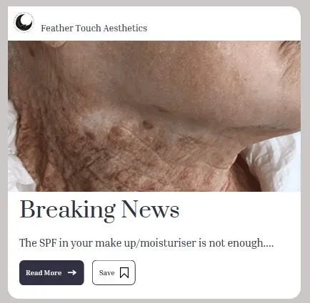 image of sun damage