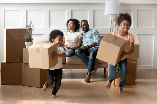 family moving into new home in Greater Cincinnati area