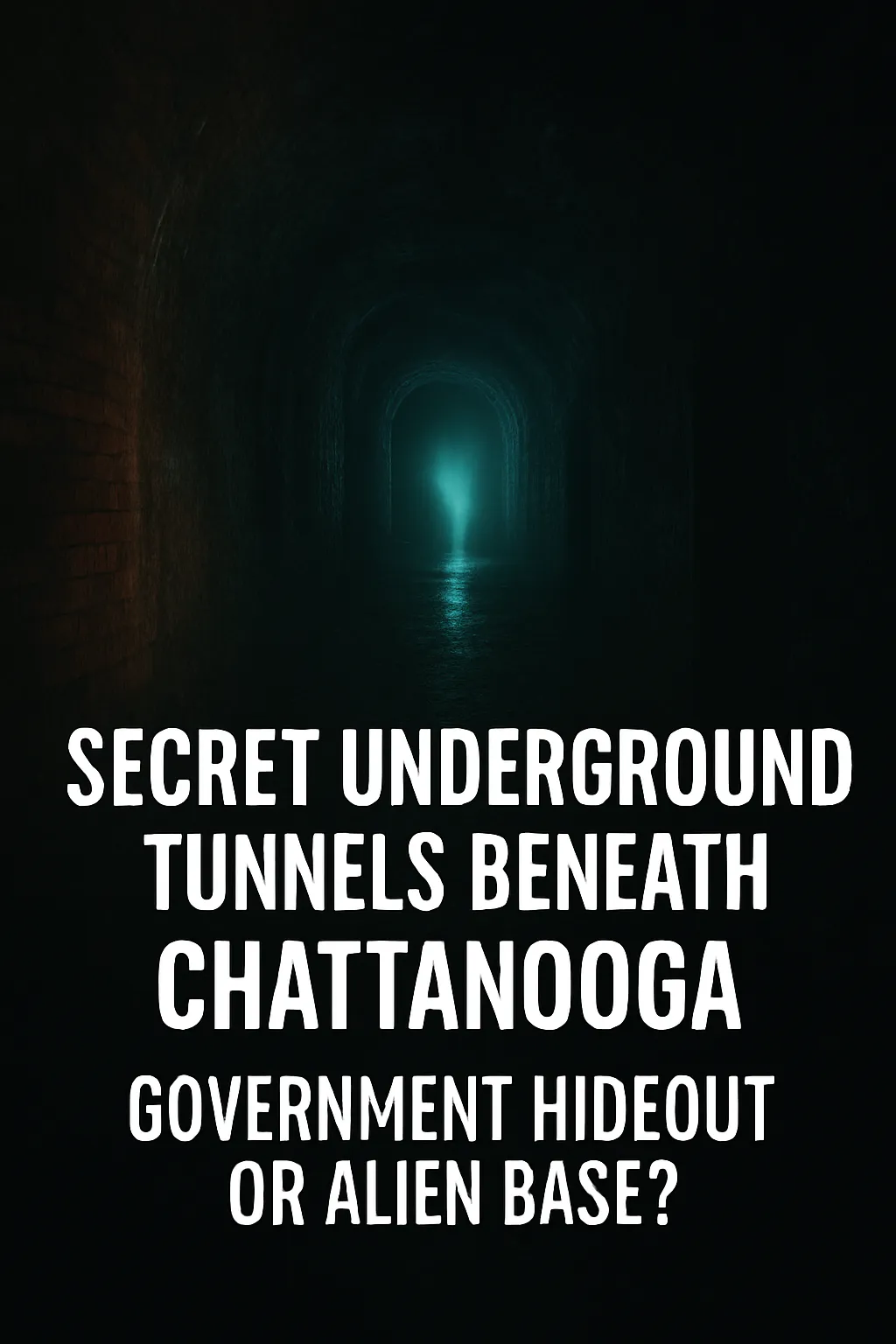 Secret Underground Tunnels Beneath Chattanooga: Government Hideout or Alien Base?
