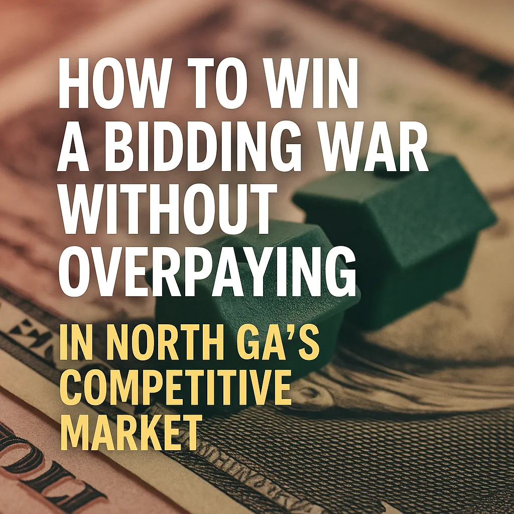 How to Win a Bidding War Without Overpaying in North GA's Competitive Market