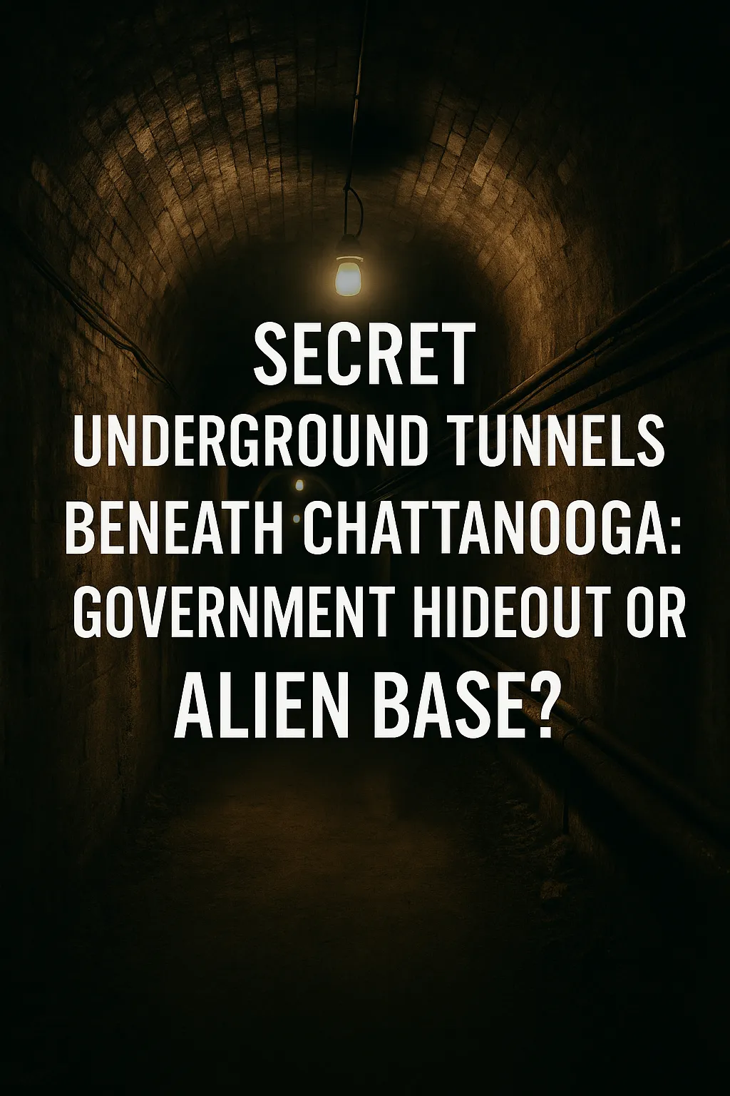 Secret Underground Tunnels Beneath Chattanooga: Government Hideout or Alien Base?