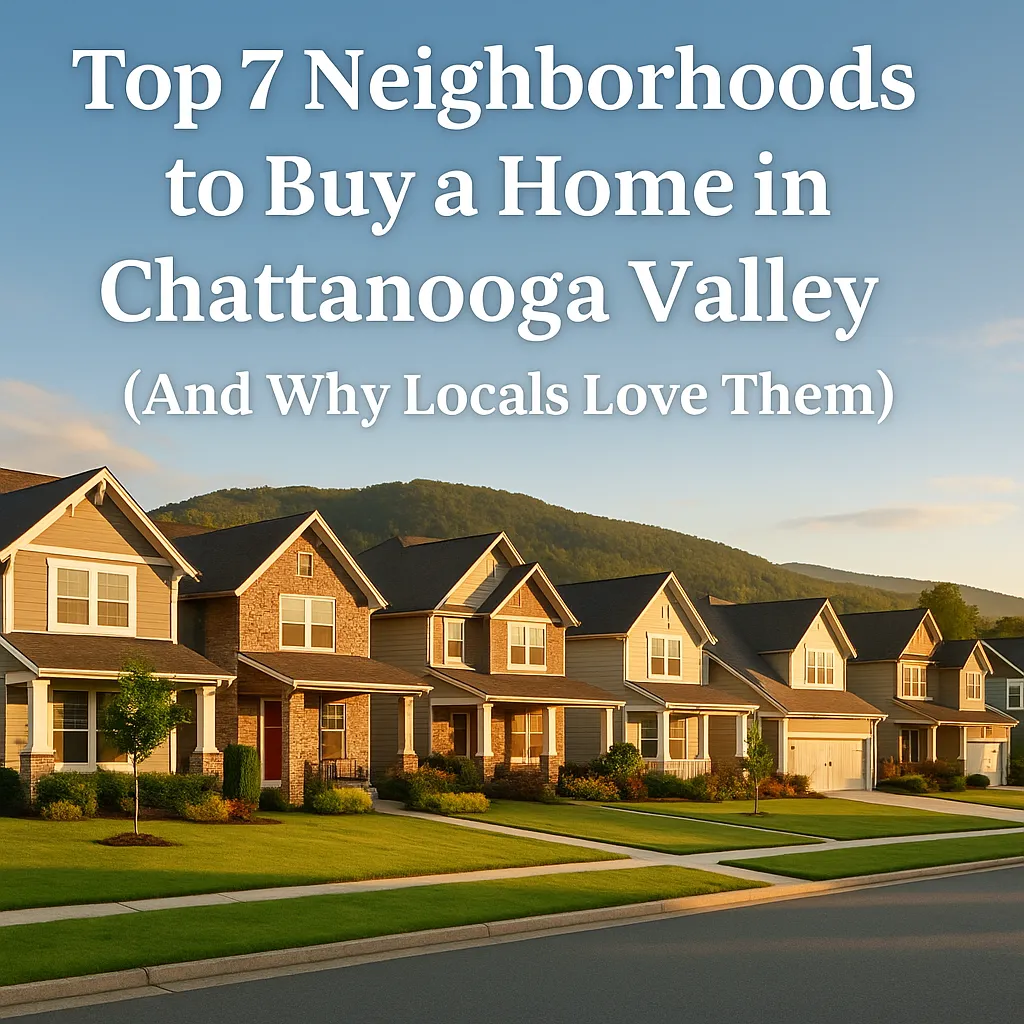 Best Neighborhoods in Chattanooga Valley to Buy a Home