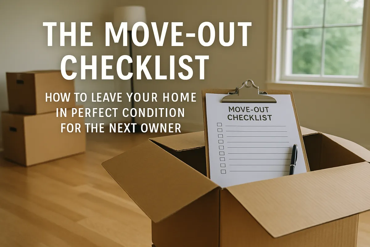 How to Leave Your Home in Perfect Condition for the Next Owner