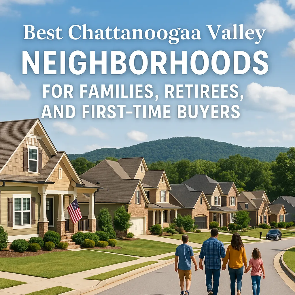 Best Chattanooga Valley Neighborhoods for Families, Retirees, and First-Time Buyers