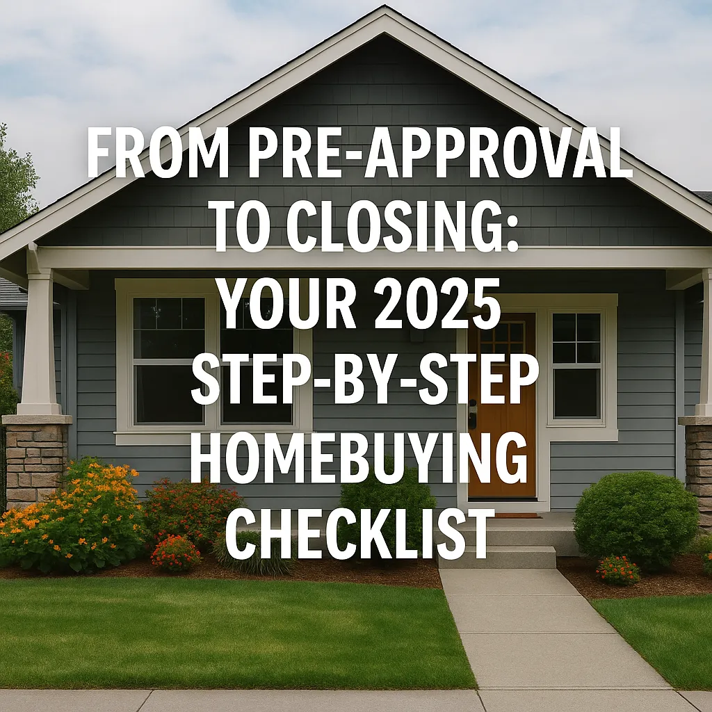 2025 Homebuying Checklist for Chattanooga Valley