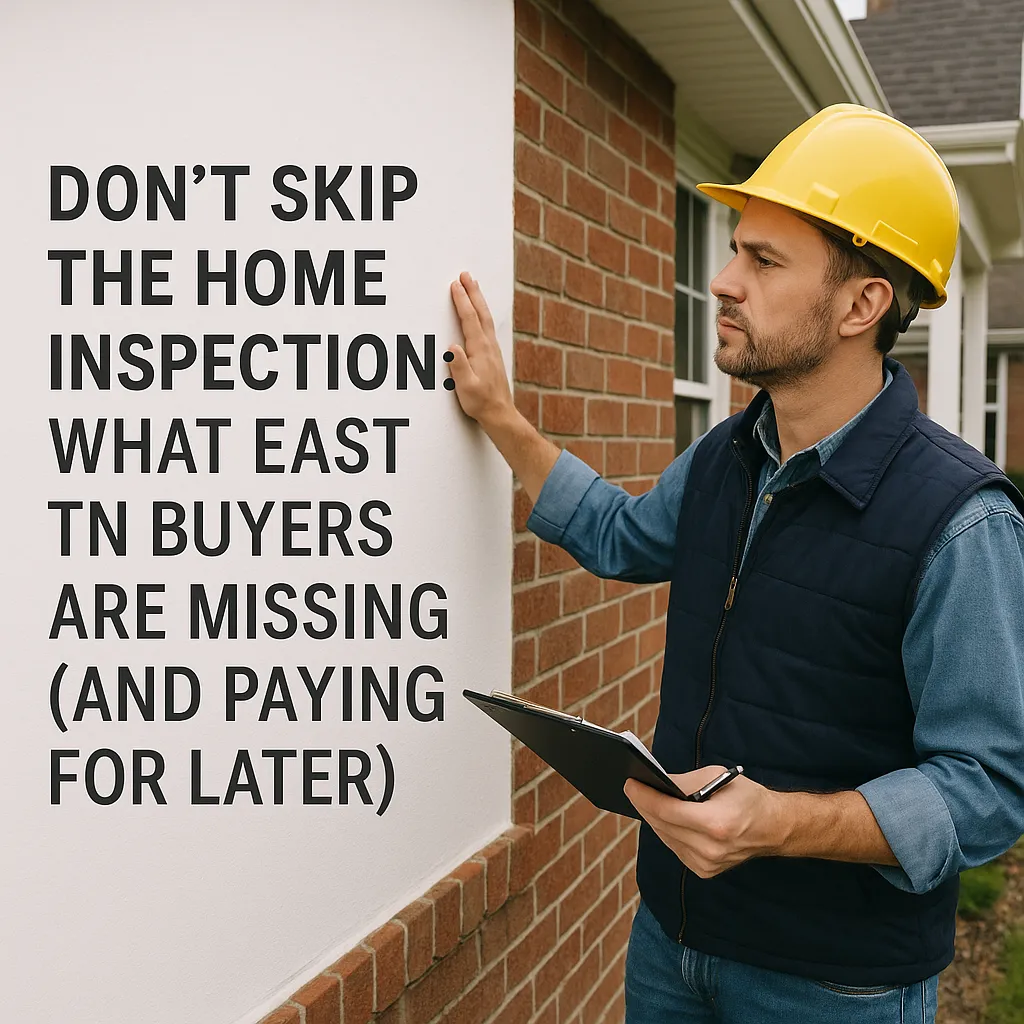 Don’t Skip the Home Inspection: What East TN Buyers Are Missing (and Paying For Later)