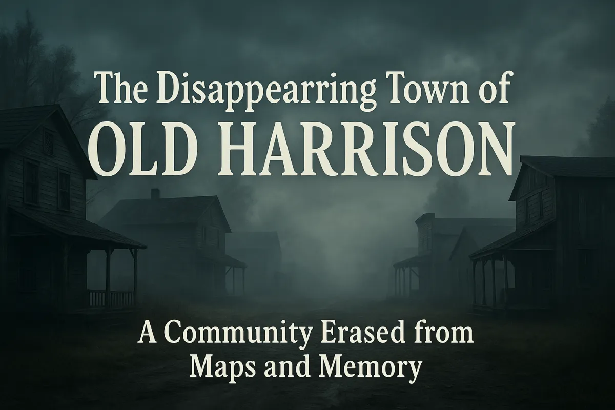 The Disappearing Town of Old Harrison